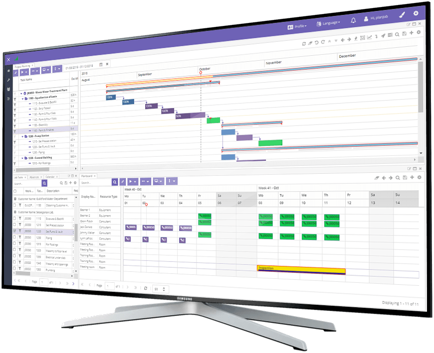 Dime.Scheduler integration view